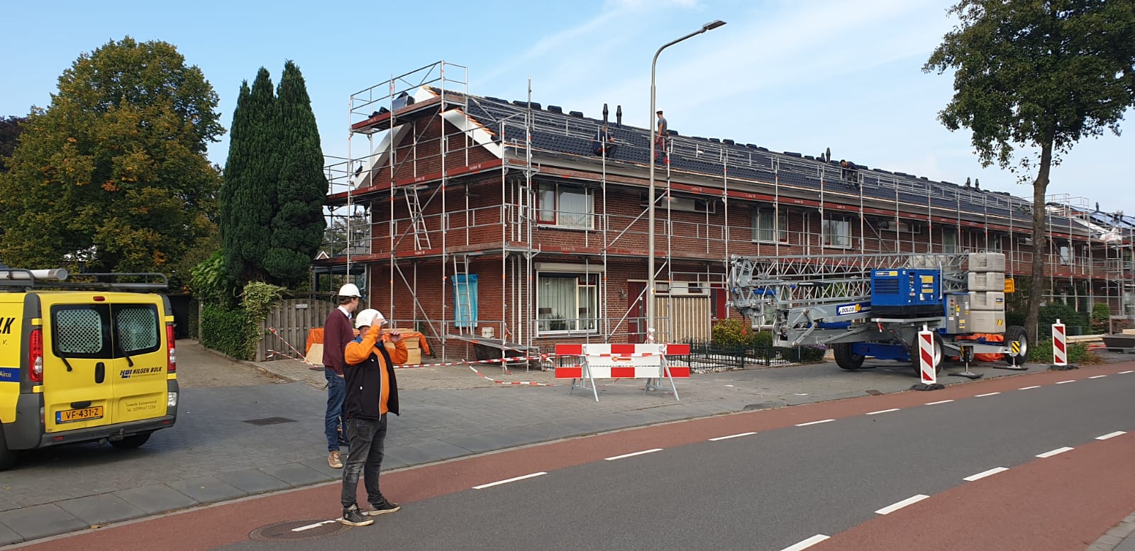 Verduurzaming 52 woningen Hardenberg